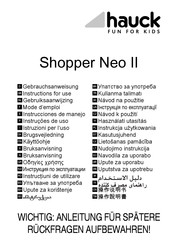 Hauck Shopper Neo II Instrucciones De Manejo