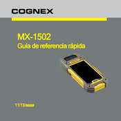 Cognex MX-1502 Guía De Referencia Rápida