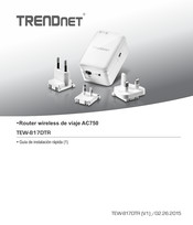 TRENDnet AC750 Guía De Instalación Rápida