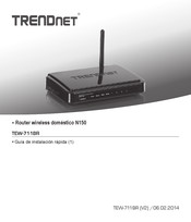 TRENDnet TEW-711BR Guía De Instalación Rápida