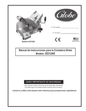 Globe SG13AE Manual De Instrucciones