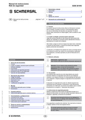 Schmersal SSW 301HV Manual De Instrucciones
