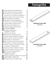 Hansgrohe Rainfinity Porter 500 26843 Instrucciones De Montaje