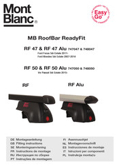 Mont Blanc RF 50 Alu Instrucciones De Montaje