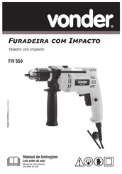 vonder FIV 550 Manual De Instrucciones