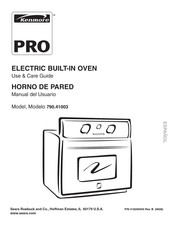 Kenmore PRO 790.41003 Manual Del Usuario