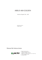 Jacto ARBUS 400 GOLDEN Manual De Instrucciones