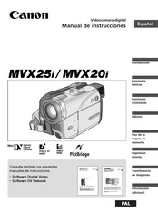 Canon MVX25i Manual De Instrucciones