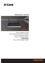 D-Link DIR-615 Guía De Instalación Rápida