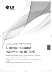 LG SH85TH-W Manual Del Propietário