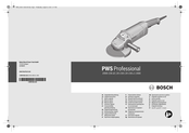 Bosch PWS Professional 20-230 Manual Original