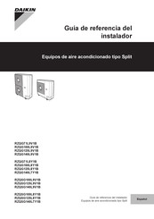Daikin RZQG125L9V1B Guía De Referencia Del Instalador