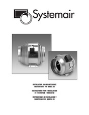 SystemAir KD 500-DF Instrucciones De Instalación Y Mantenimiento