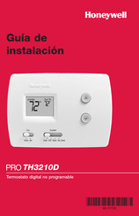 Honeywell PRO TH3210D Guia De Instalacion