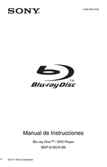 Sony BDP-S185 Manual De Instrucciones