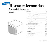 Samsung MD800 Manual Del Usuario