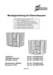 Weka Holzbau 510.2020.11.00 Instrucciones De Montaje