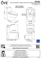OVE WILMA Manual De Instalación