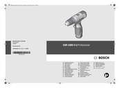Bosch GSR 1080-2-LI Professional Manual Original