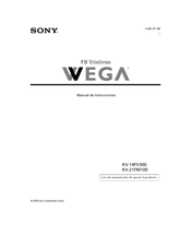 Sony FD Trinitron WEGA KV-14FV300 Manual De Instrucciones