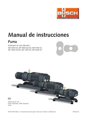 BUSCH Puma WP 0250 D4 Manual De Instrucciones