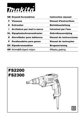 Makita FS2300 Manual De Instrucciones