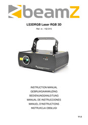 Beamz LS3DRGB Manual De Instrucciones