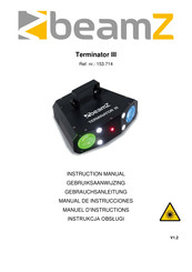 Beamz Terminator III Manual De Instrucciones