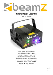 Beamz Helene Double Laser RG Manual De Instrucciones