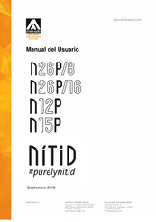 Amate Audio Nitid N12P Manual Del Usuario