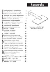 Hansgrohe Rainmaker Select 460 1jet 24003400 Instrucciones De Montaje