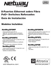 Altronix NetWay Serie Guia De Instalacion