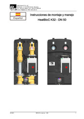 PAW HeatBloC K32-DN 50 Instrucciones De Montaje Y Manejo