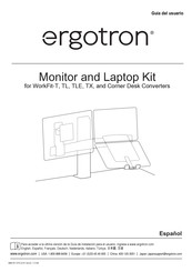 Ergotron WorkFit-Corner Guia Del Usuario