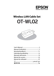 Epson OT-WL02 Manual De Usuario