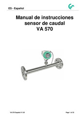 CS Instruments VA 570 Manual De Instrucciones