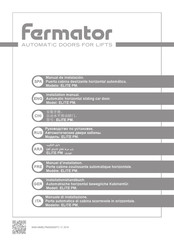 Fermator ELITE PM Manual De Instalación