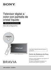 Sony BRAVIA XBR-65X850A Manual De Instrucciones