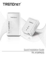 TRENDnet TPL-410APK Guía De Instalación Rápida