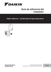 Daikin Altherma EHBH04+08CBV Guía De Referencia Del Instalador