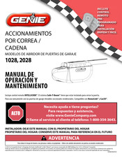 Genie 1028 Manual De Operación Y Mantenimiento