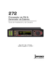 Inovonics NOVIA 272 Guía De Instalación Y De Usuario