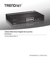 TRENDnet TEG-082WS Guía De Instalación Rápida