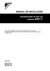 Daikin BS1Q25A7V1B Manual De Instalación