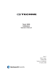 Techne Tecal 650S Manual Del Operador