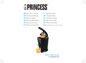 Princess Black Steel Juicer Manual De Usuario