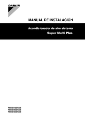 Daikin RMXS160E7V3B Manual De Instalación