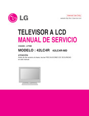 LG 42LC4R-MD Manual De Servicio