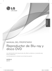 LG BD570 Manual Del Propietário