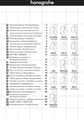 Hansgrohe PuraVida 15447 Serie Modo De Empleo/Instrucciones De Montaje